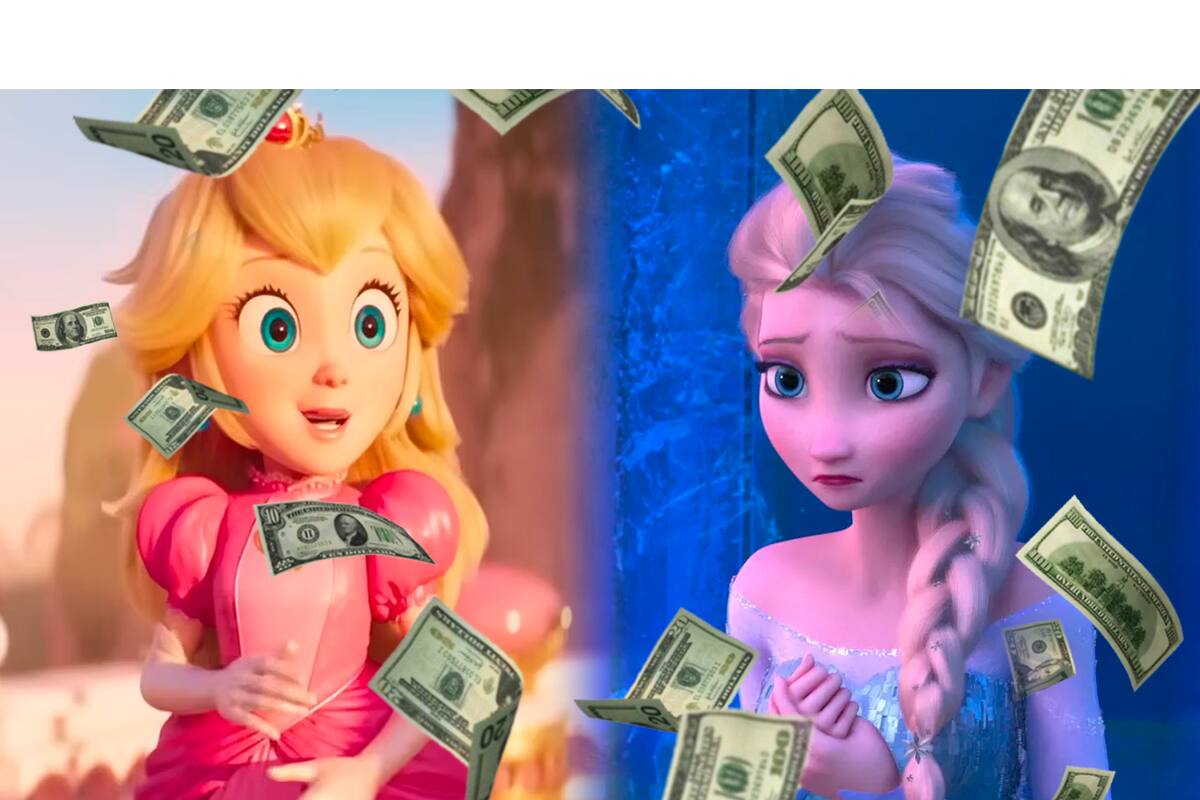 ¡A un lado, Frozen! Super Mario Bros. La Película ya superó a la cinta de Disney