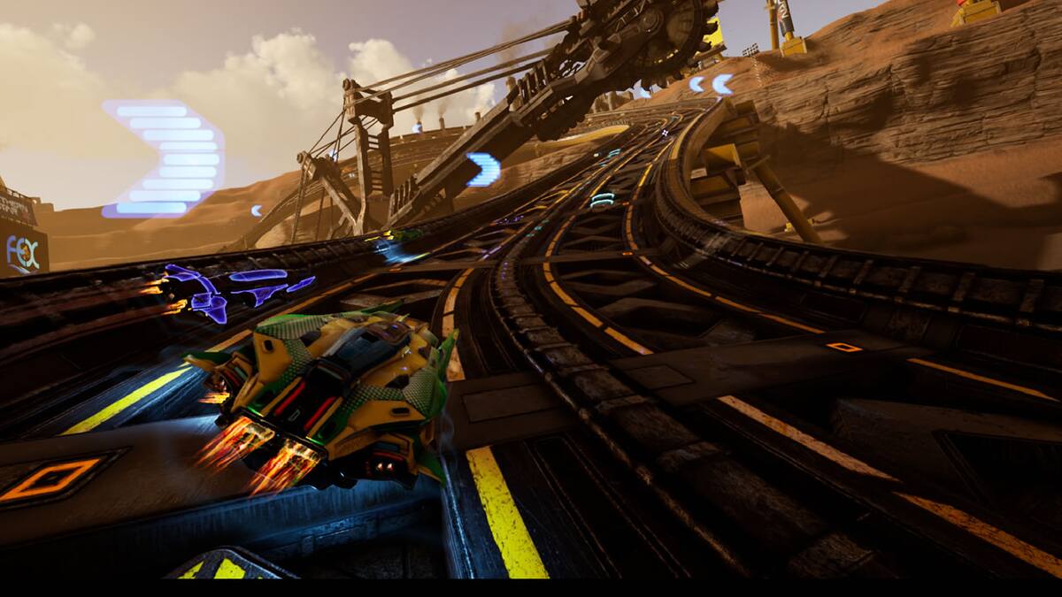 El llamado heredero de WipeOut ya está disponible en PS4, PC y pronto llegará a Xbox One