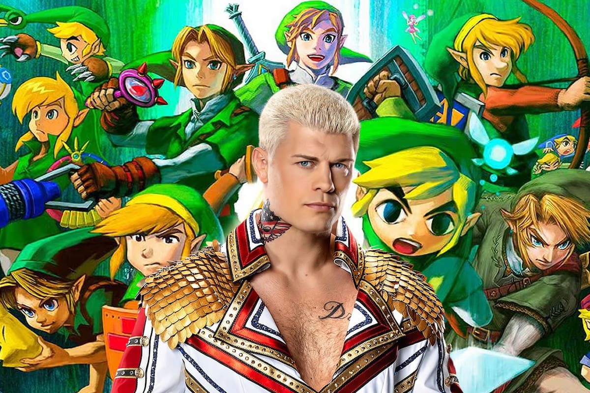 Cody Rhodes, estrella de la WWE, revela sus Zelda favoritos