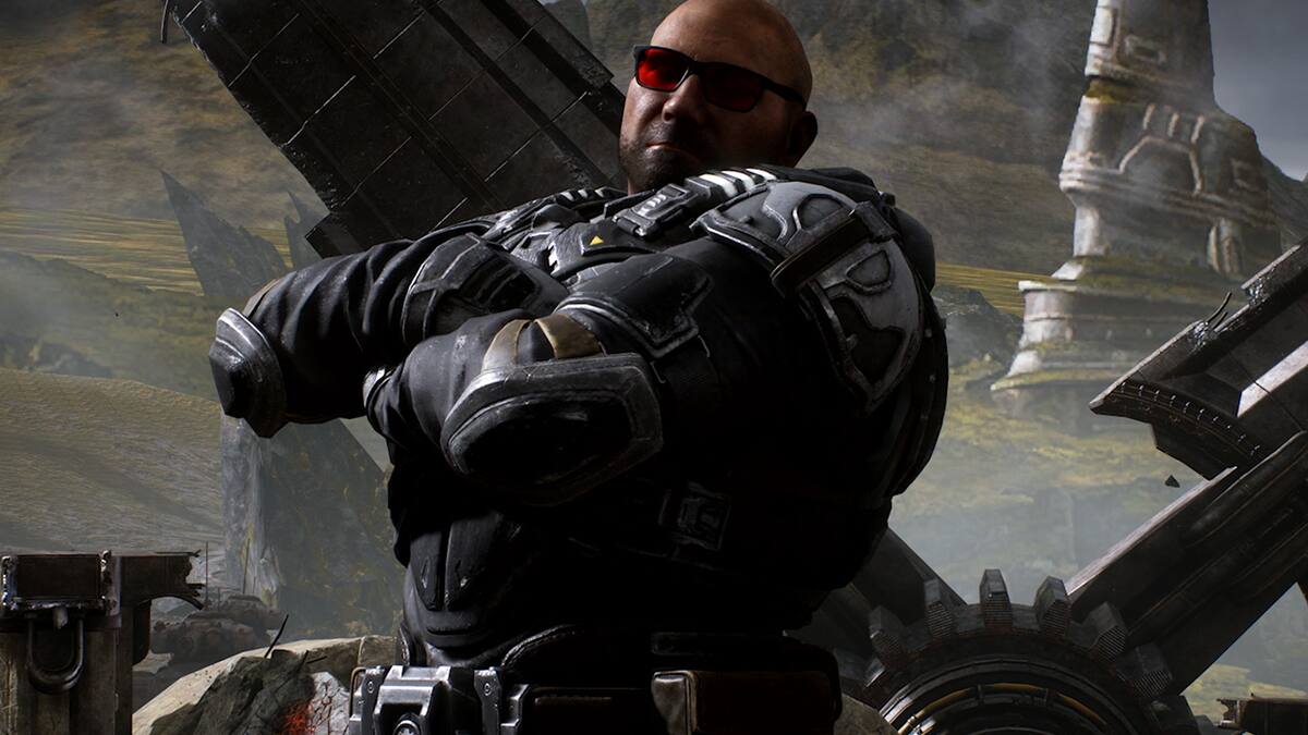 El luchador sueña con salir en una película de Gears of War