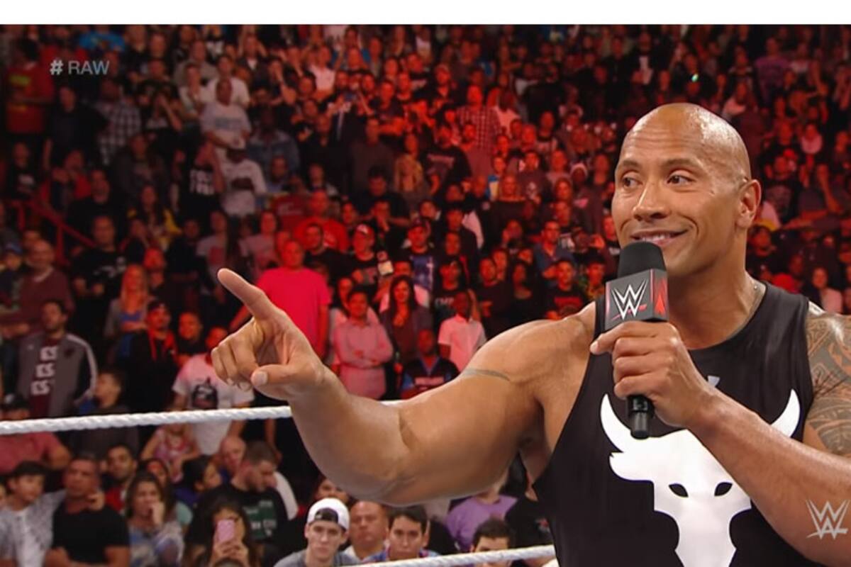 Así fue el regreso de The Rock esta semana en WWE Raw