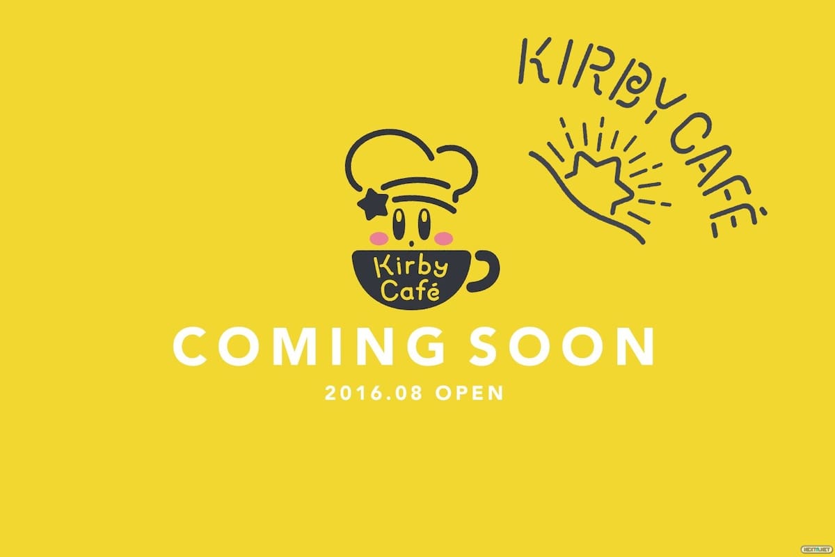 Anuncian café de Kirby en Japón