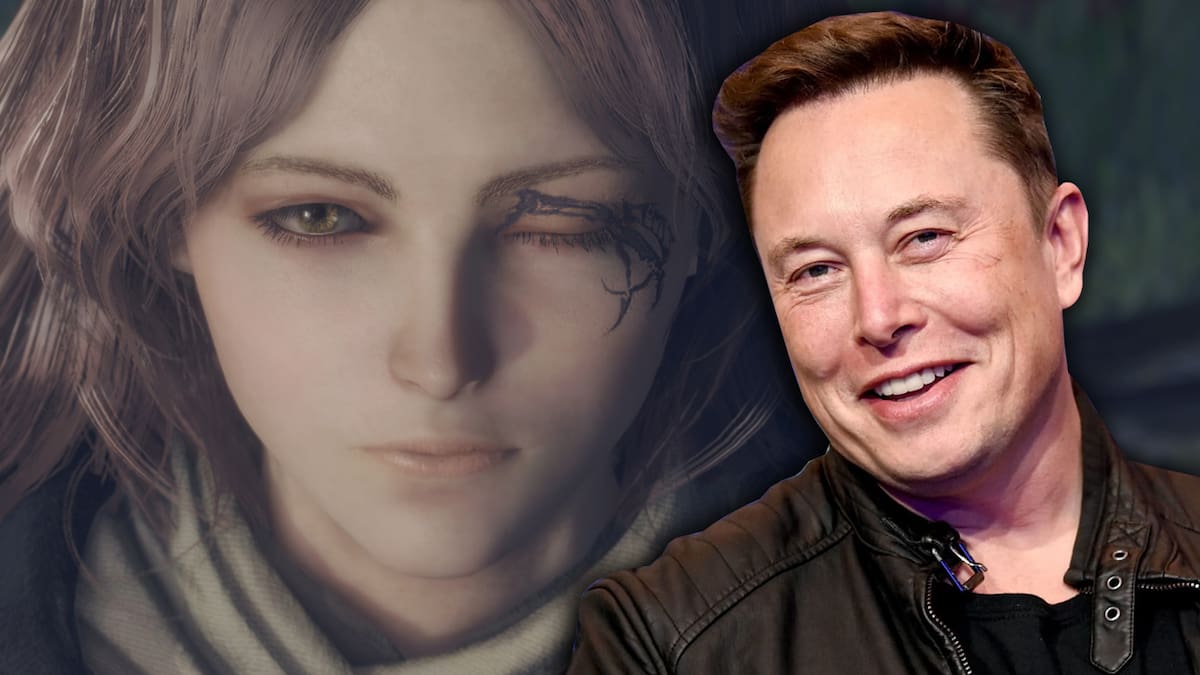 El magnate de Tesla mostró su apoyo a la obra maestra de FromSoftware
