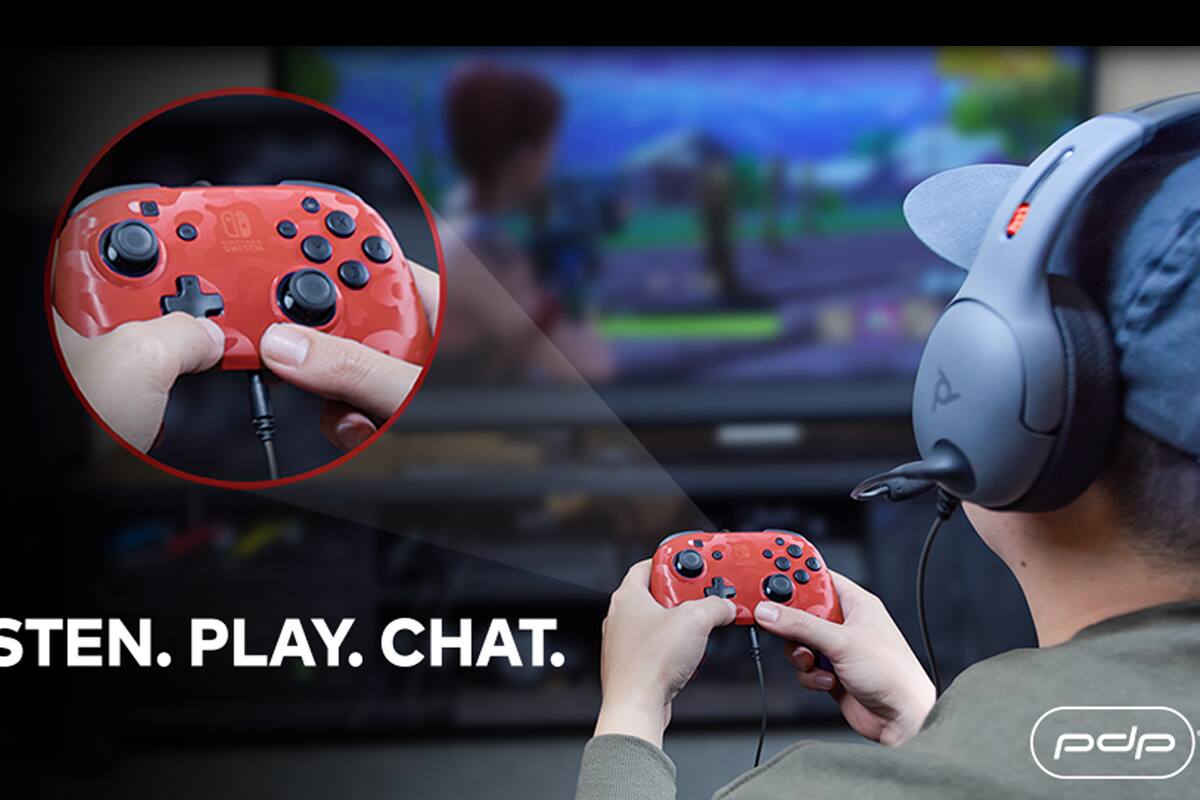 ¡Por fin! Sacan control para Switch con entrada para audífonos