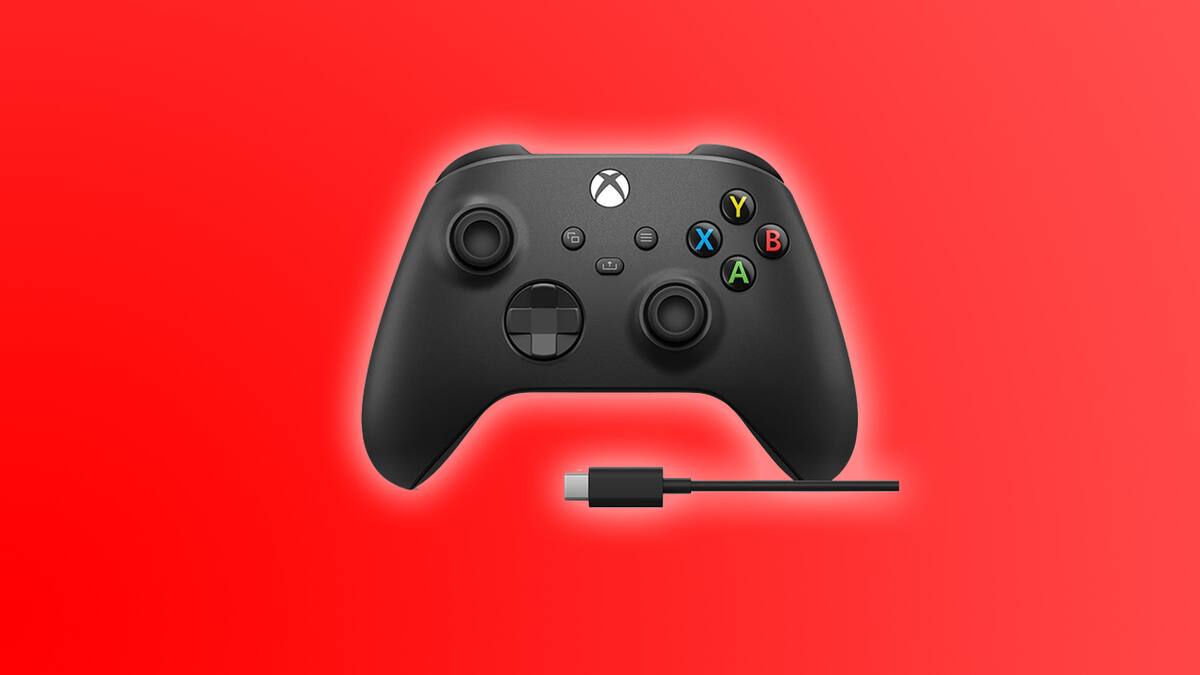 El mando para Xbox Series X incluye un cable para que lo conectes a tu consola o PC