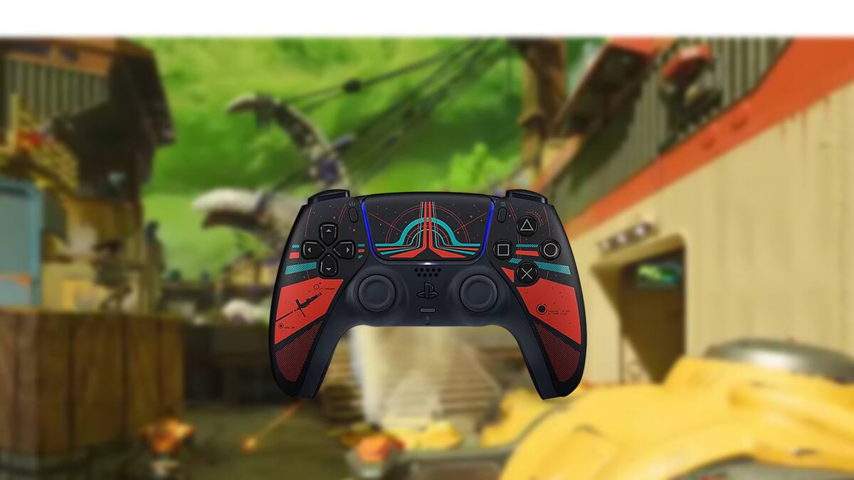 El mando tiene un genial diseño inspirado en el título de Firewalk Studios