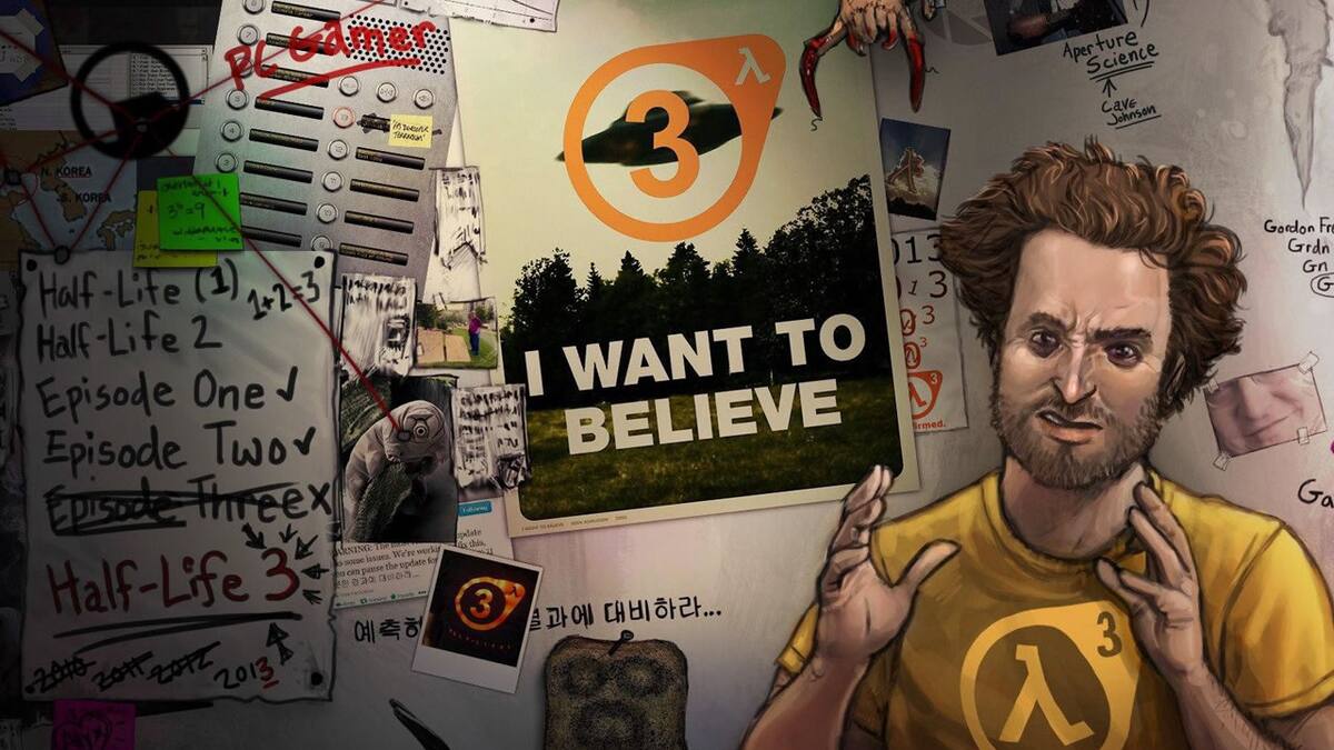 El meme "Half-Life 3 confirmado" es abordado desde otra perspectiva por The Chalkeaters