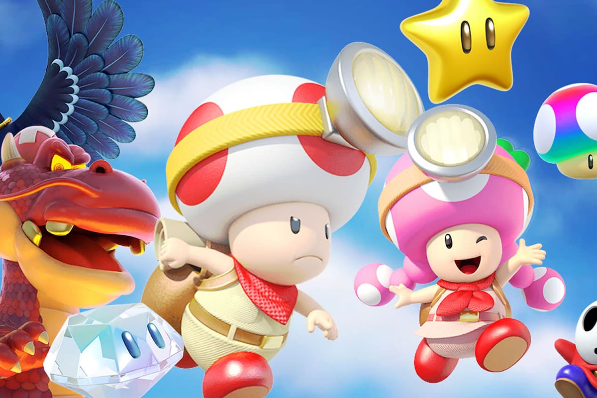 Anuncian DLC gratuito y de paga para Captain Toad: Treasure Tracker