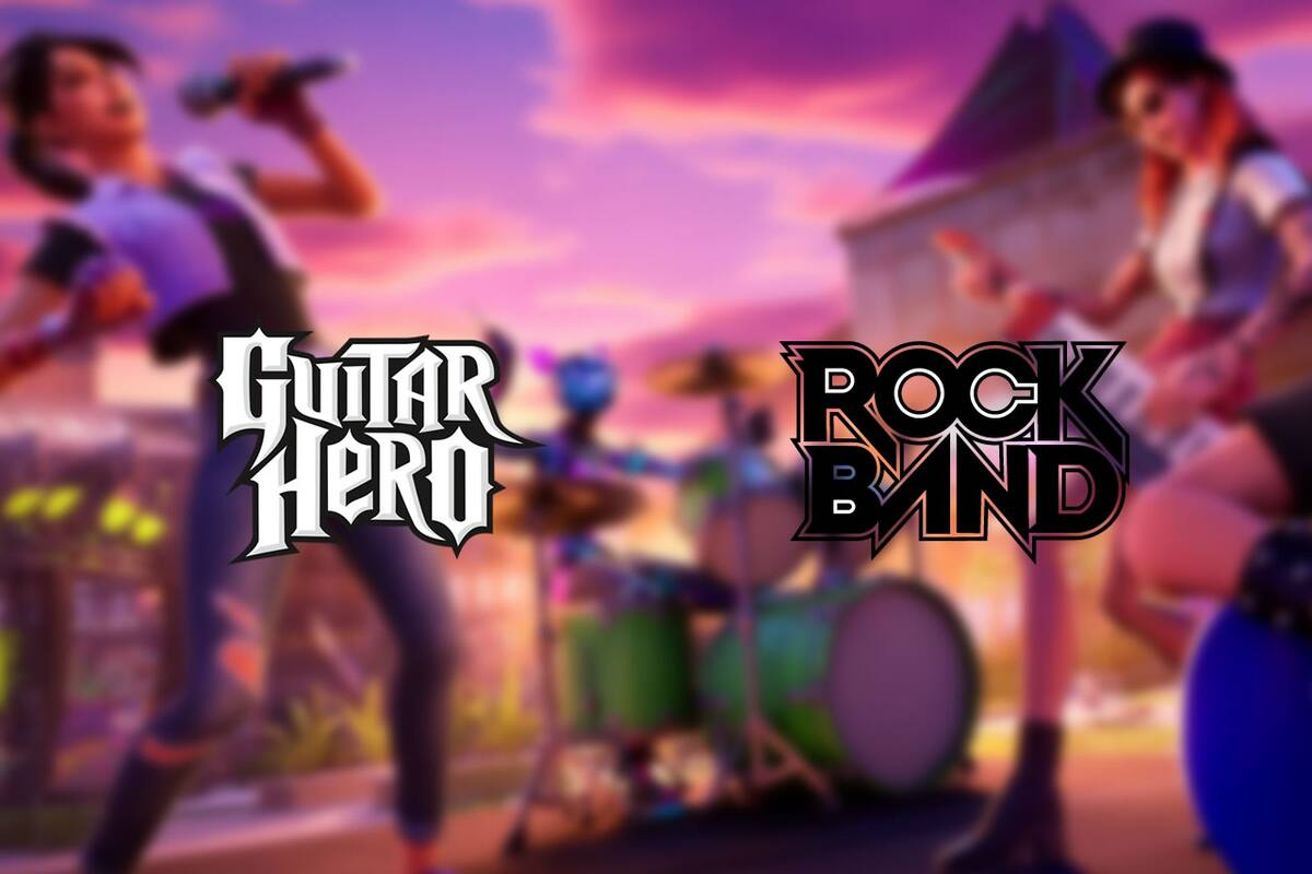 Fortnite Festival: una noticia encantará a fans de Rock Band y Guitar Hero