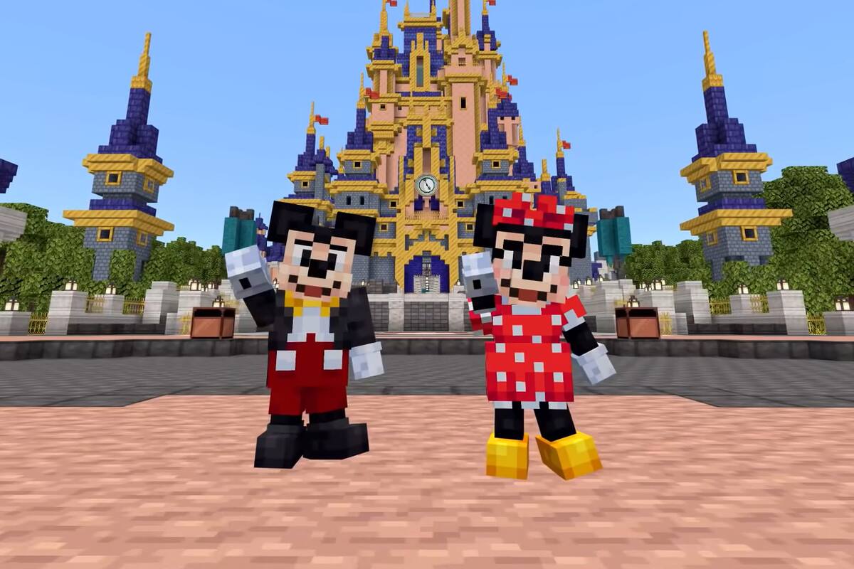 Minecraft: nuevo DLC te lleva al mágico y maravilloso mundo de Disney
