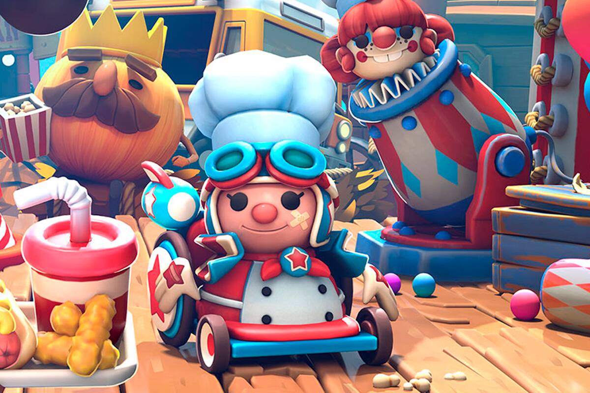 Anuncian el DLC Carnival of Chaos para Overcooked! 2
