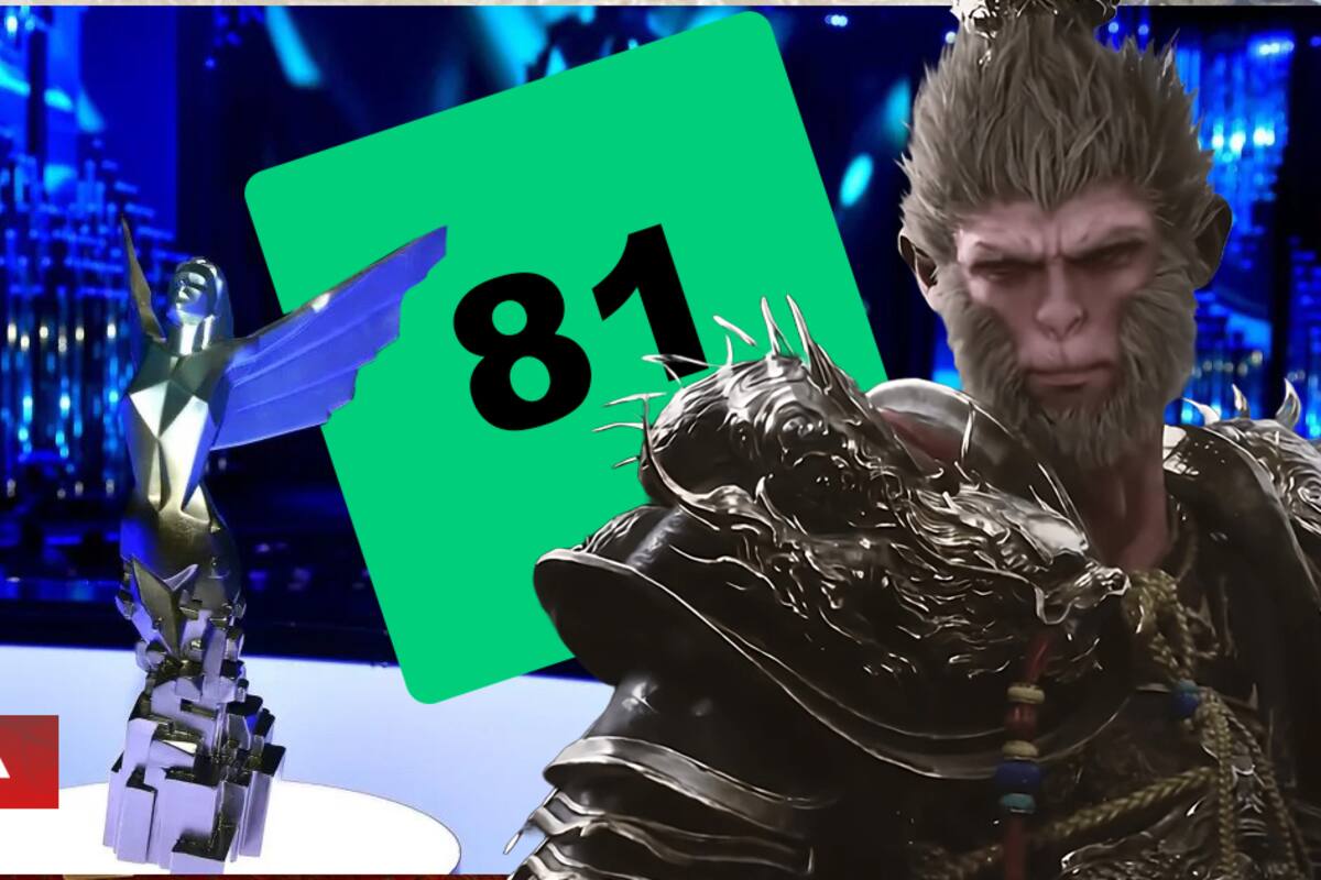 Black Myth: Wukong es el juego con la peor calificación de los medios nominado a GOTY en la historia de los The Game Awards