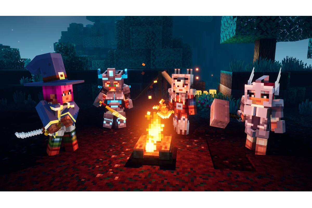 Minecraft Dungeons: surgen pistas sobre posible DLC para el título