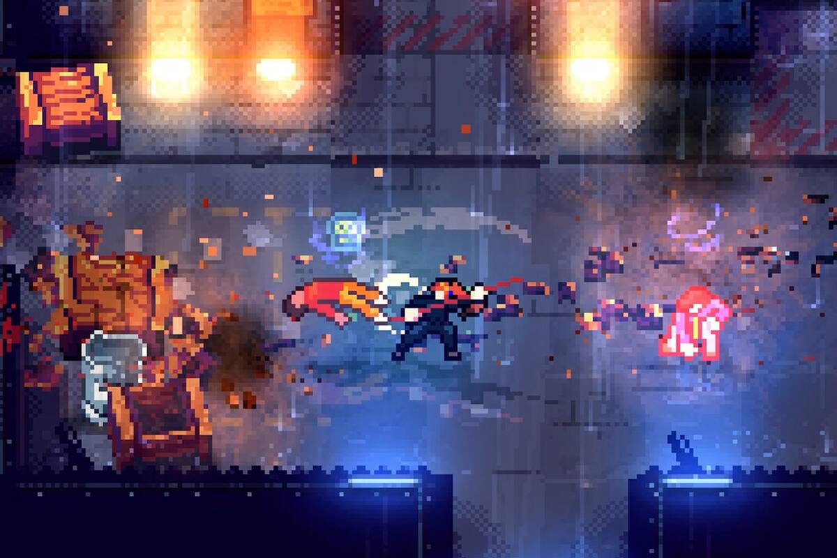 Así es TENJUTSU, juego que te recordará a Dead Cells y Hotline Miami
