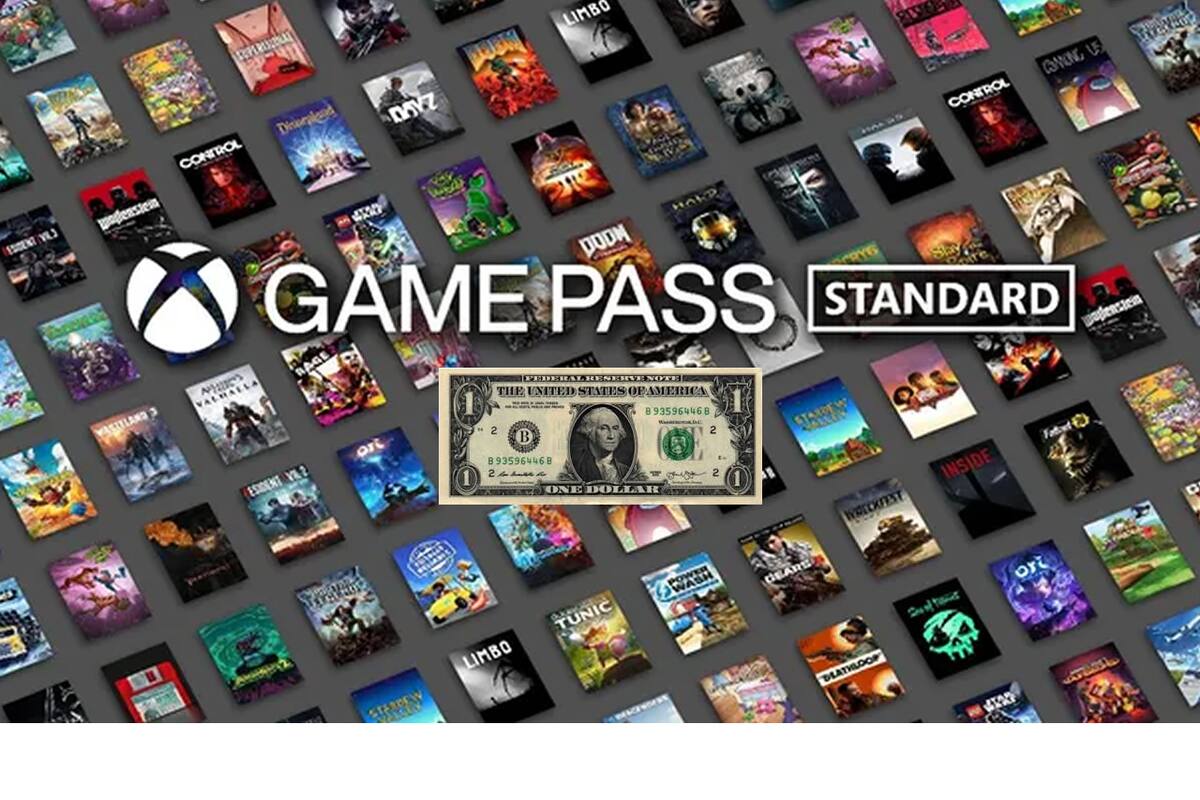 Puedes probar el nuevo Xbox Game Pass Standard por $1 USD si cumples una condición; el plan sin estrenos de día 1 ya está disponible para algunos