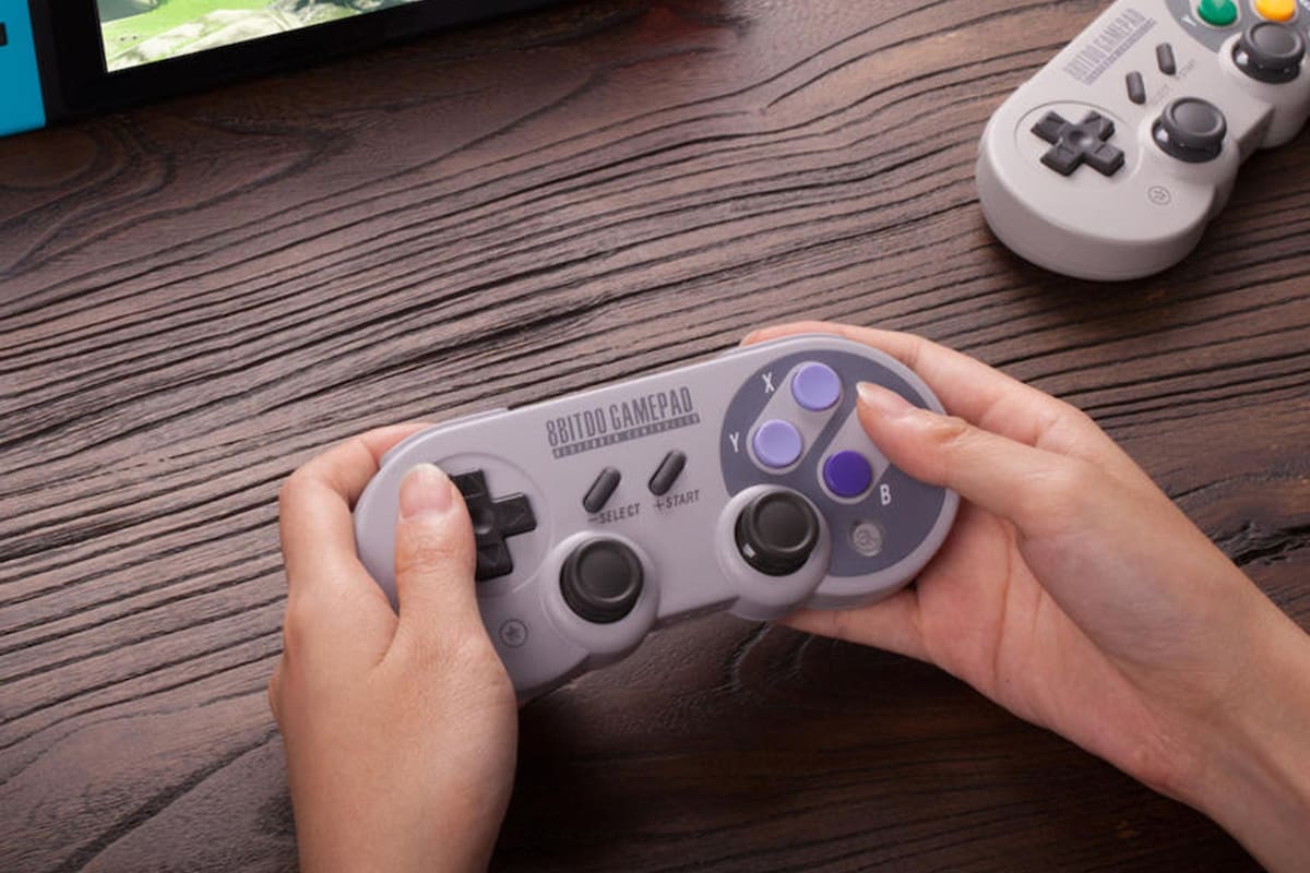 Esta réplica del control de SNES servirá en tu Nintendo Switch