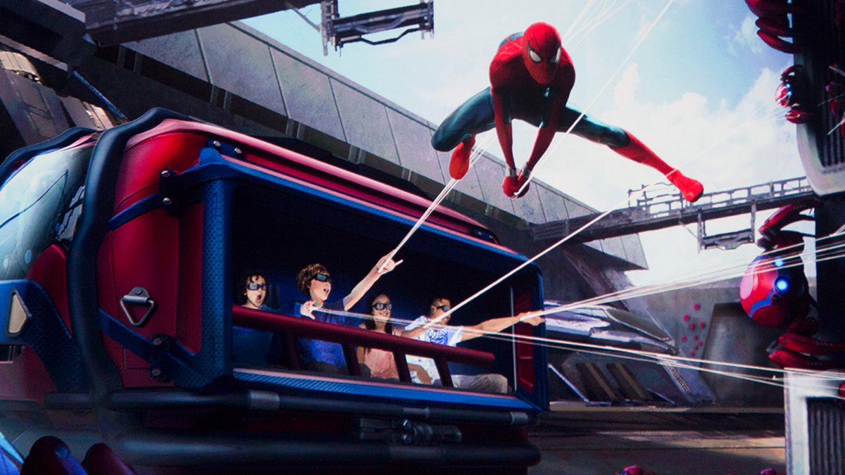 El nuevo ride de Spider-Man estará en California