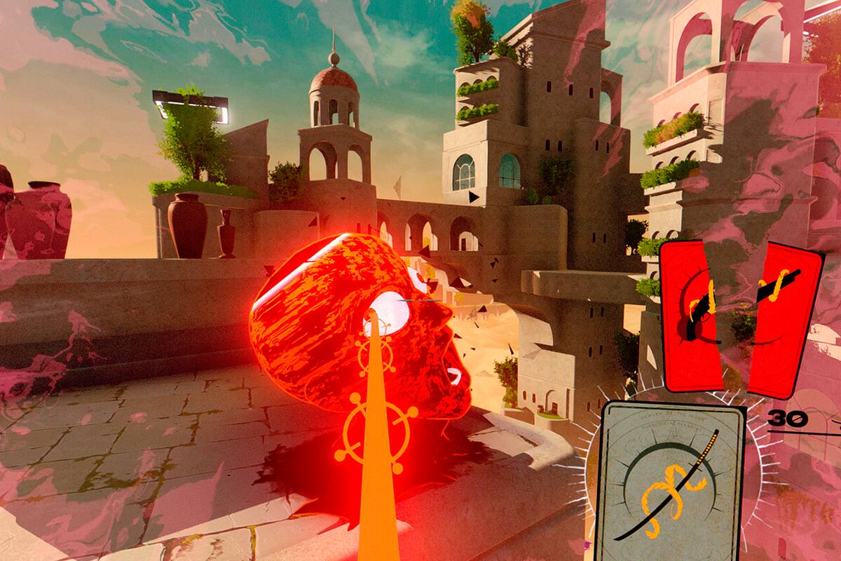 Neon White será un juego enfocado en los speedruns para todo tipo de jugadores