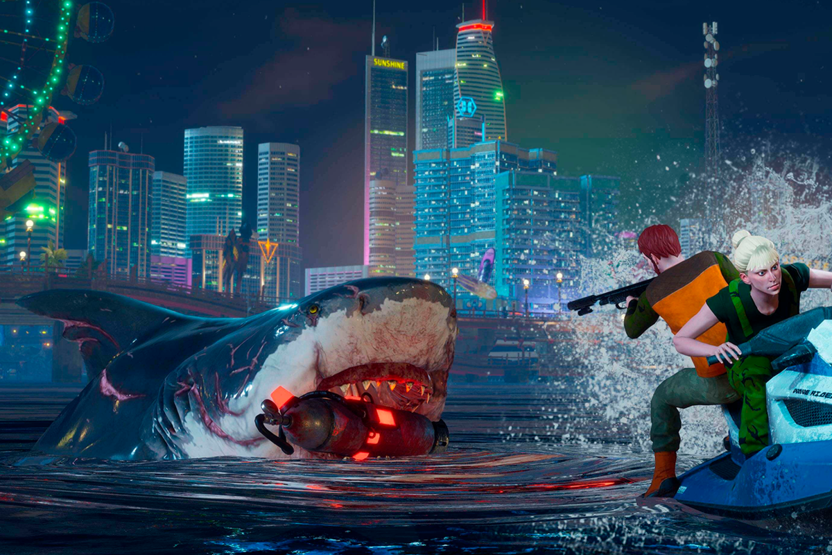 Maneater llegará muy pronto a Nintendo Switch