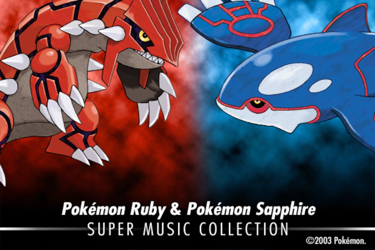 Soundtrack de Pokémon Ruby/Sapphire llegó a iTunes
