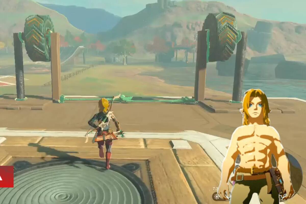 Niña de 7 años construyó una cuerda gigante para saltar en Zelda: Tears of the Kingdom para que Link pueda hacer “ejercicios matutinos”