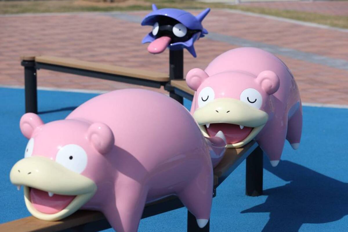 The Pokémon Company estrena un parque infantil de Slowpoke en Japón