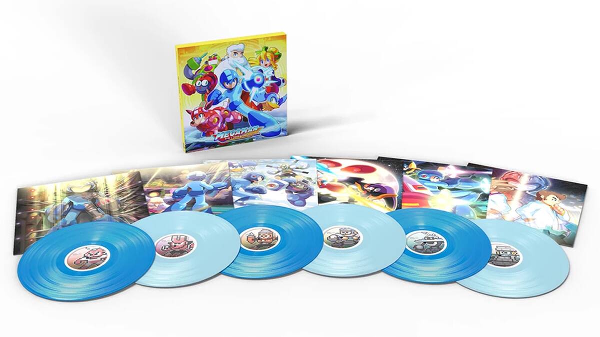 El paquete incluirá 152 pistas de Mega Man a Mega Man 11