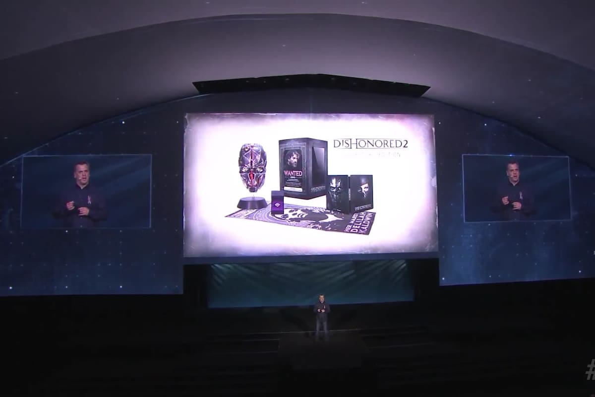 Ésta es la edición de colección de Dishonored 2