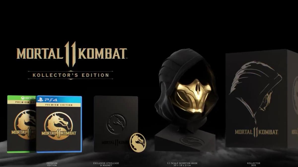 El paquete incluirá una máscara de Scorpion