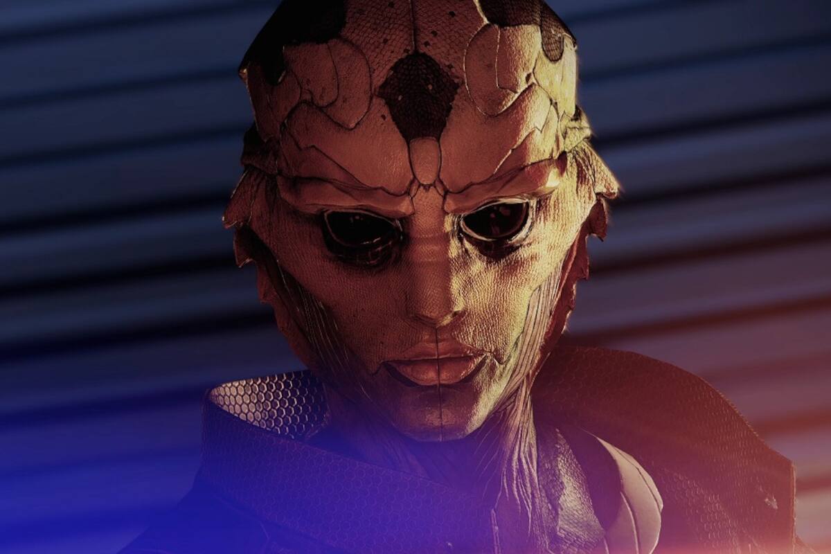 Esta edición de colección de Mass Effect incluye un casco que puedes usar