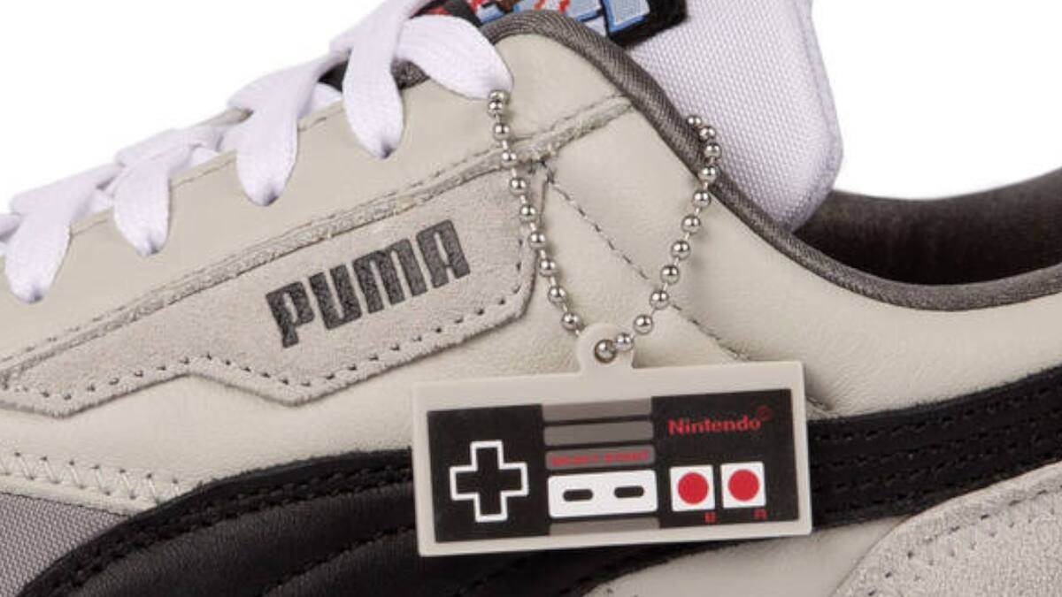 El par de zapatillas estará disponible dentro de poco al igual que la colección inspirada en Super Mario