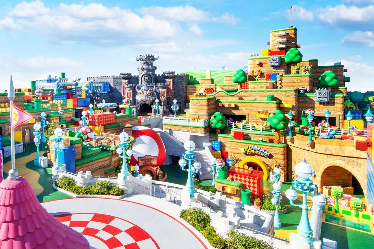 ¿Cómo va el avance de Super Nintendo World en Florida? Aquí lo puedes ver