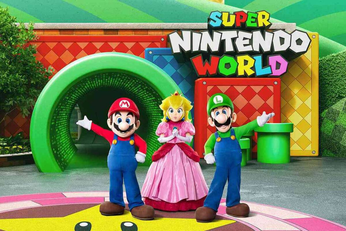 Super Nintendo World en Florida sigue tomando forma y así se ve actualmente