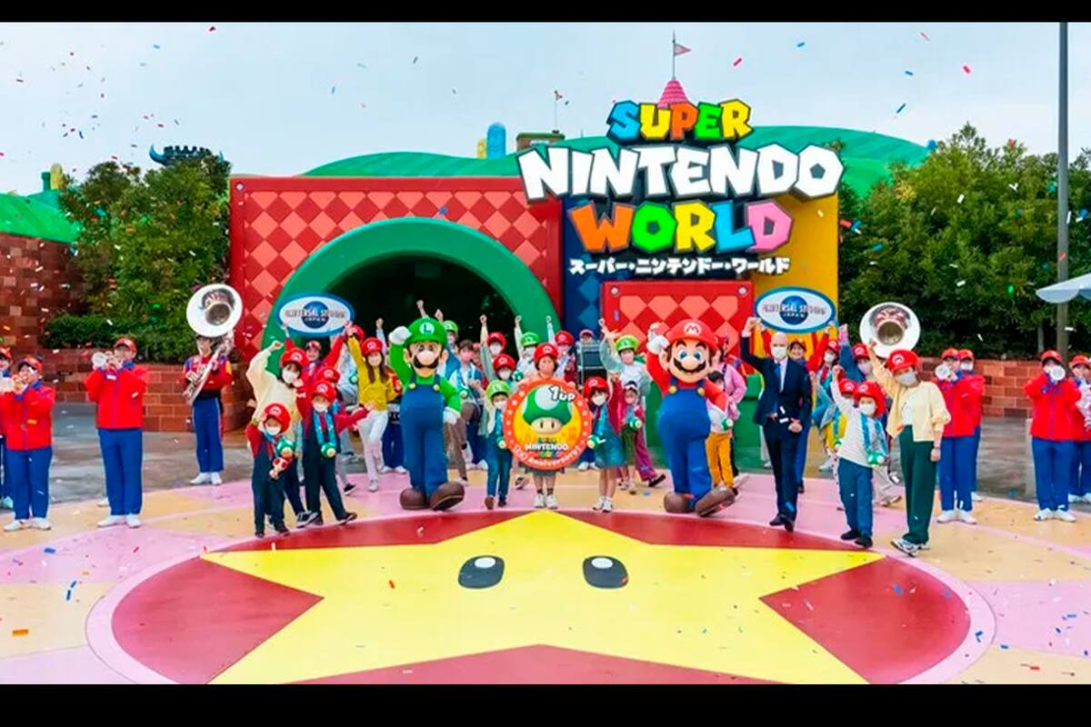 ¡Felicidades! Super Nintendo World cumplió un año desde su inauguración