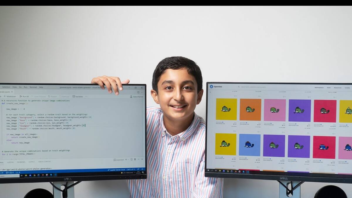 El pequeño de 12 años invirtió $300 USD en su creación y recibió más de $400,000 USD tras la venta