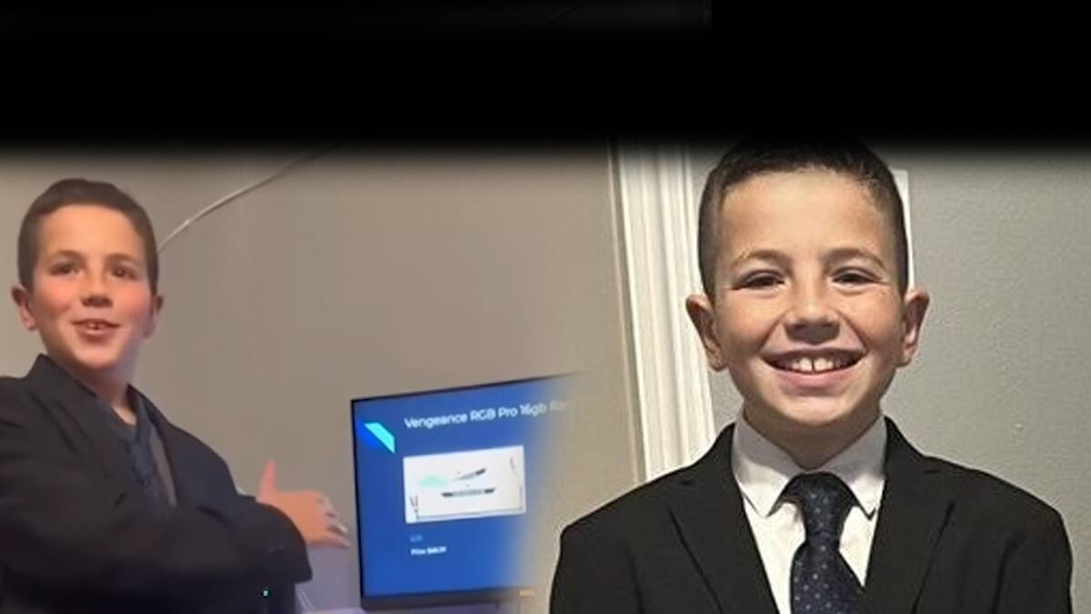 El pequeño gamer ya demostró ser un sujeto que sabe cómo negociar