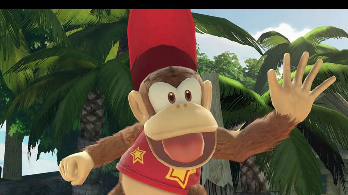 El personaje de Donkey Kong Country es imperceptible a simple vista