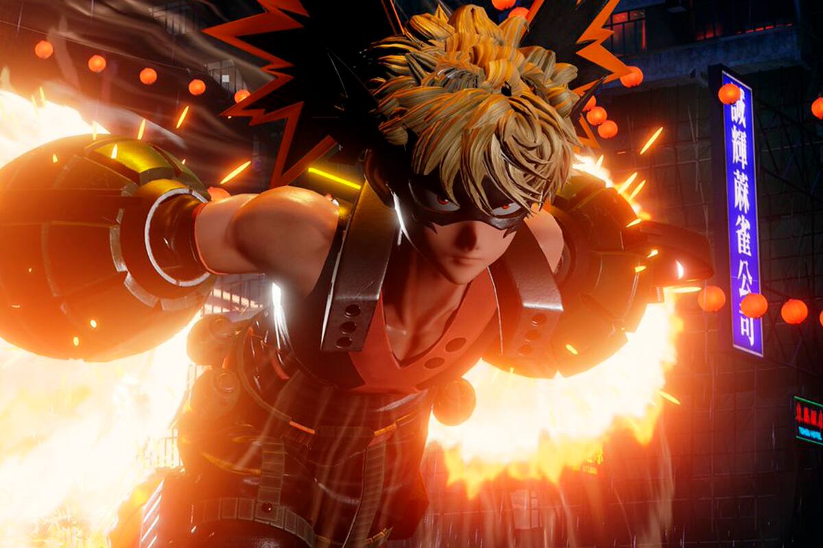 Así peleará Katsuki Bakugo en Jump Force