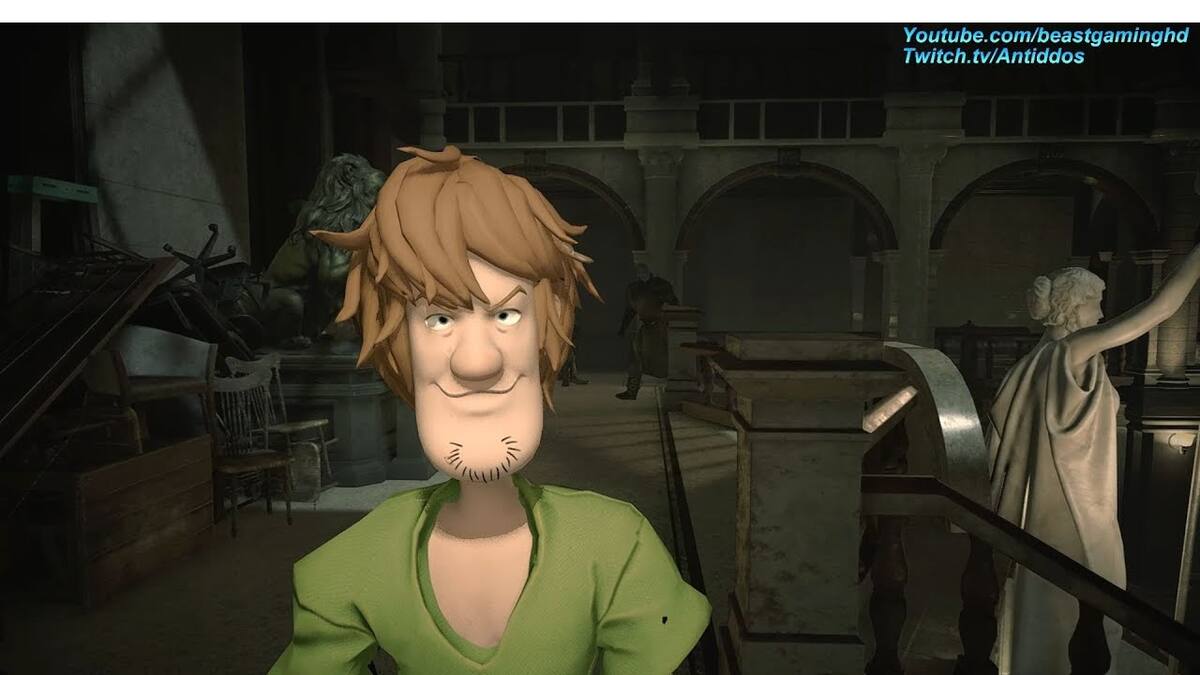 El personaje de Scooby-Doo cuenta con el arsenal de Leon y Claire