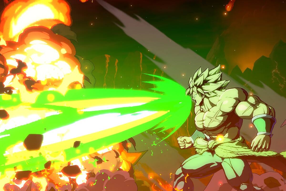 Así pelea el nuevo Broly en Dragon Ball FighterZ