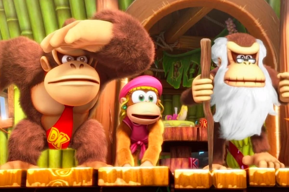 Donkey Kong Country Returns llega a otra plataforma y se ve mejor que nunca