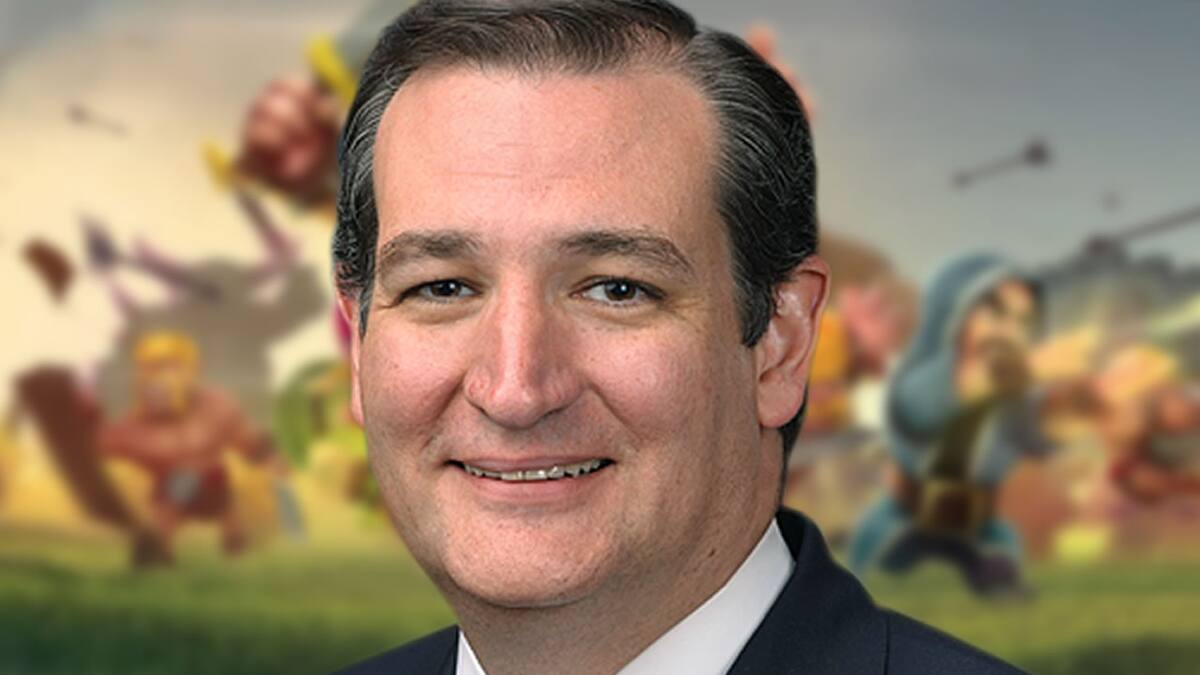 El polémico Ted Cruz habló sobre el gaming y los modelos de monetización de algunas compañías