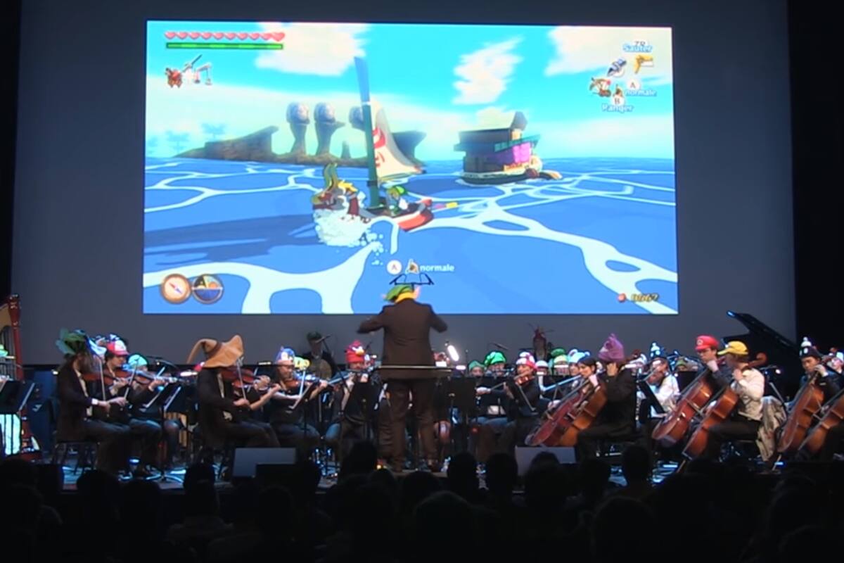 Escucha canciones de Wind Waker interpretadas por una sinfónica