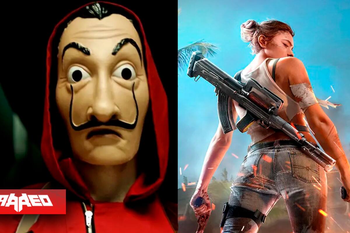 Free Fire y "La casa de papel" te invitan a ser parte del mayor atraco de la historia