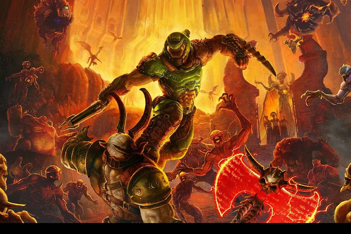 Dev explica los 20 fps en escenas de DOOM Eternal para Switch