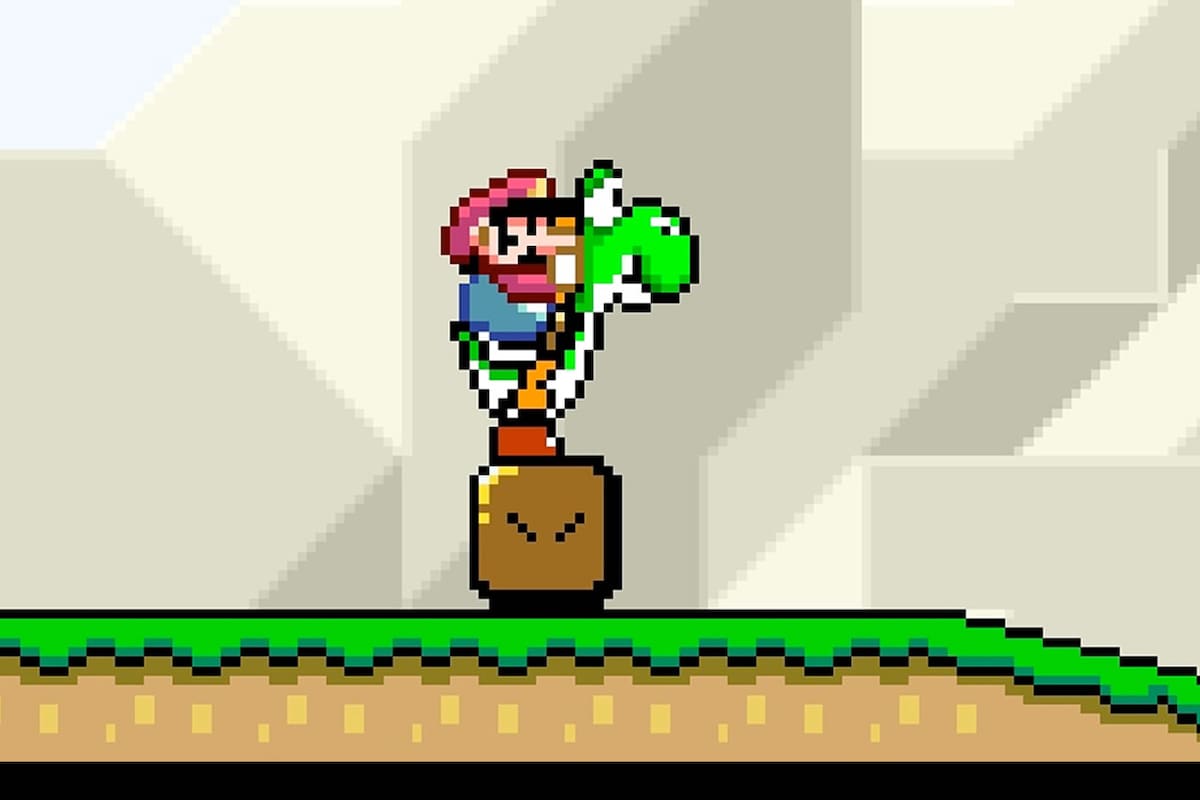 Mira el diseño original que dio vida a Yoshi