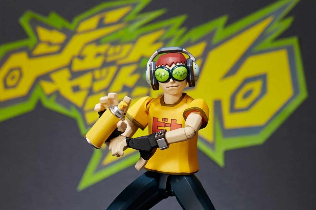 Llena tu cuarto de nostalgia con esta figura de Jet Set Radio