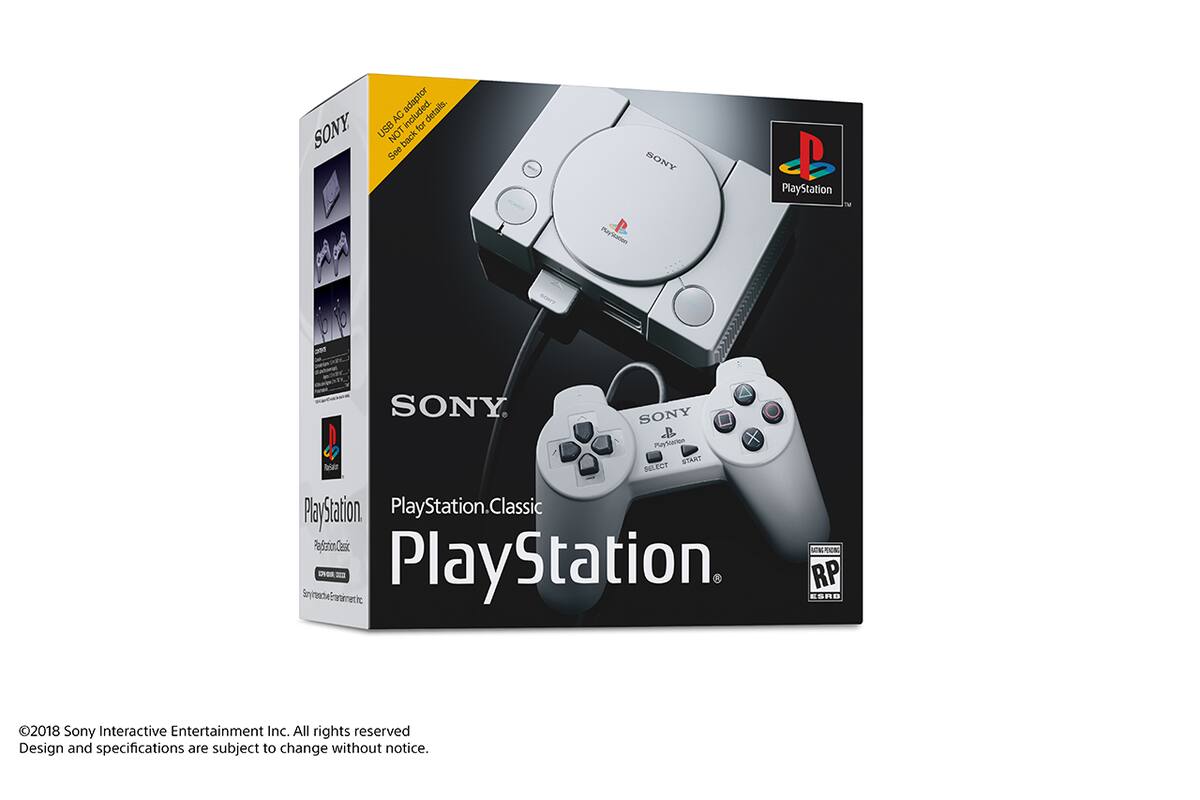 Anuncian el PlayStation Classic, miniconsola con 20 clásicos de PlayStation