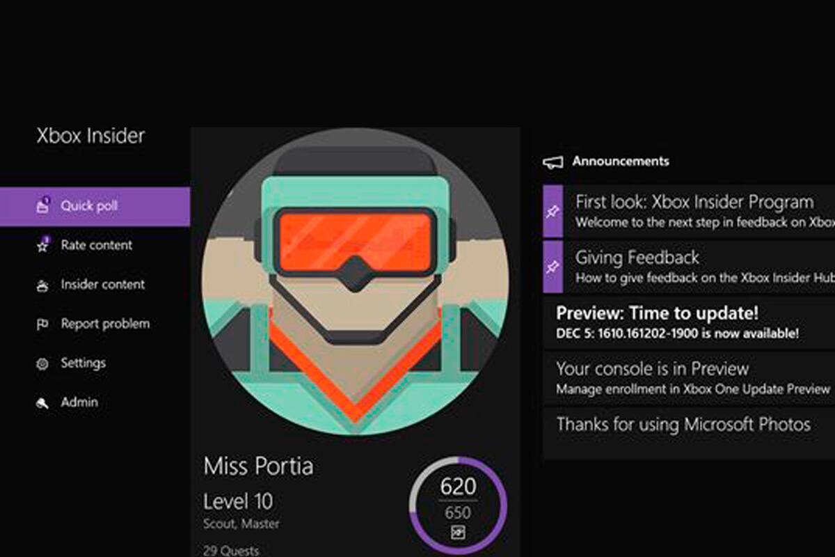 Mira las novedades que llegarán a Xbox Insider en primavera