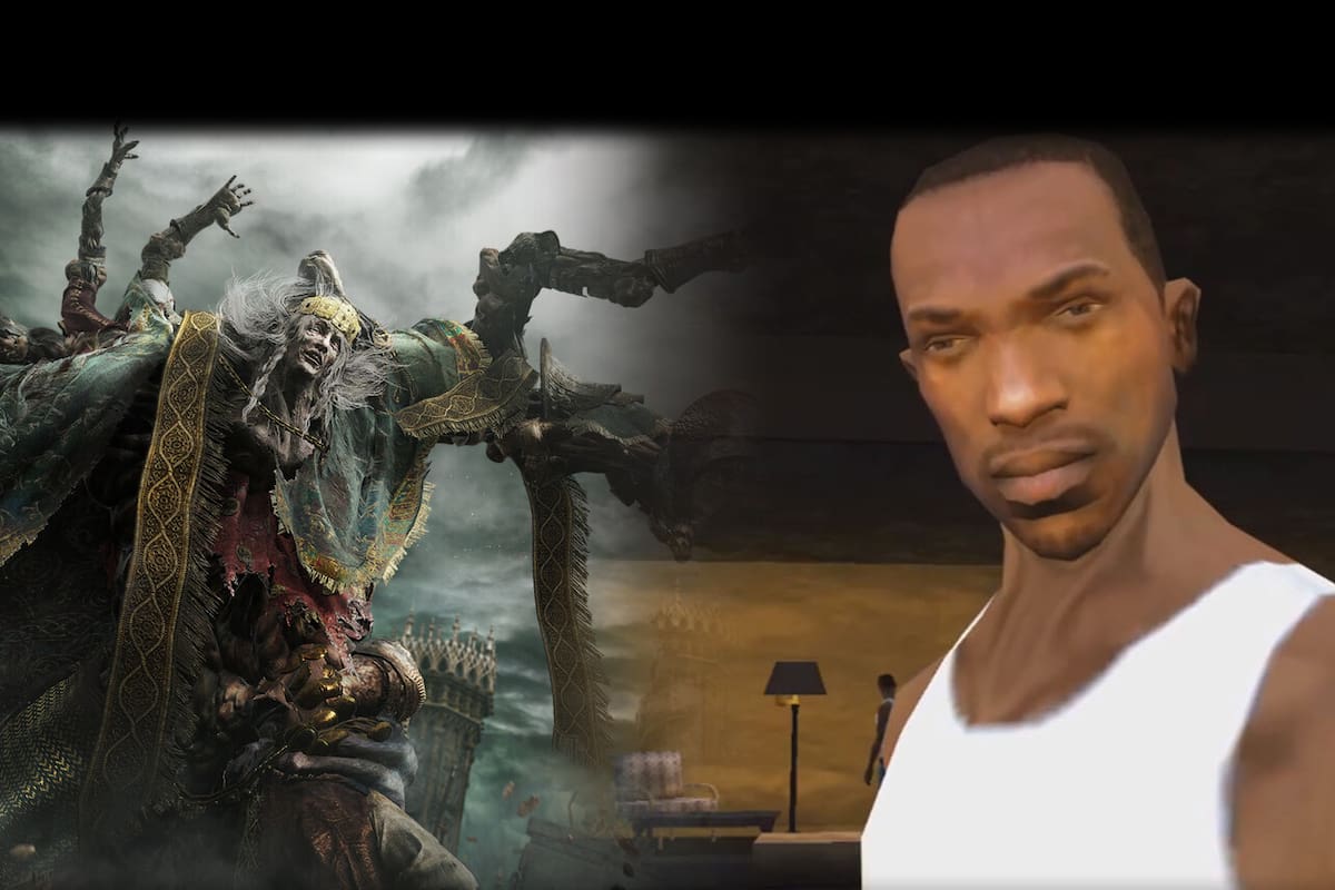 ELDEN RING sale hasta febrero, pero ya le hicieron su primer mod de CJ de San Andreas